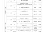 迎春中学2025-2026学年第一学期第二十周工作安排表